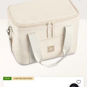 Nespresso Beige Insulated Carry Bag